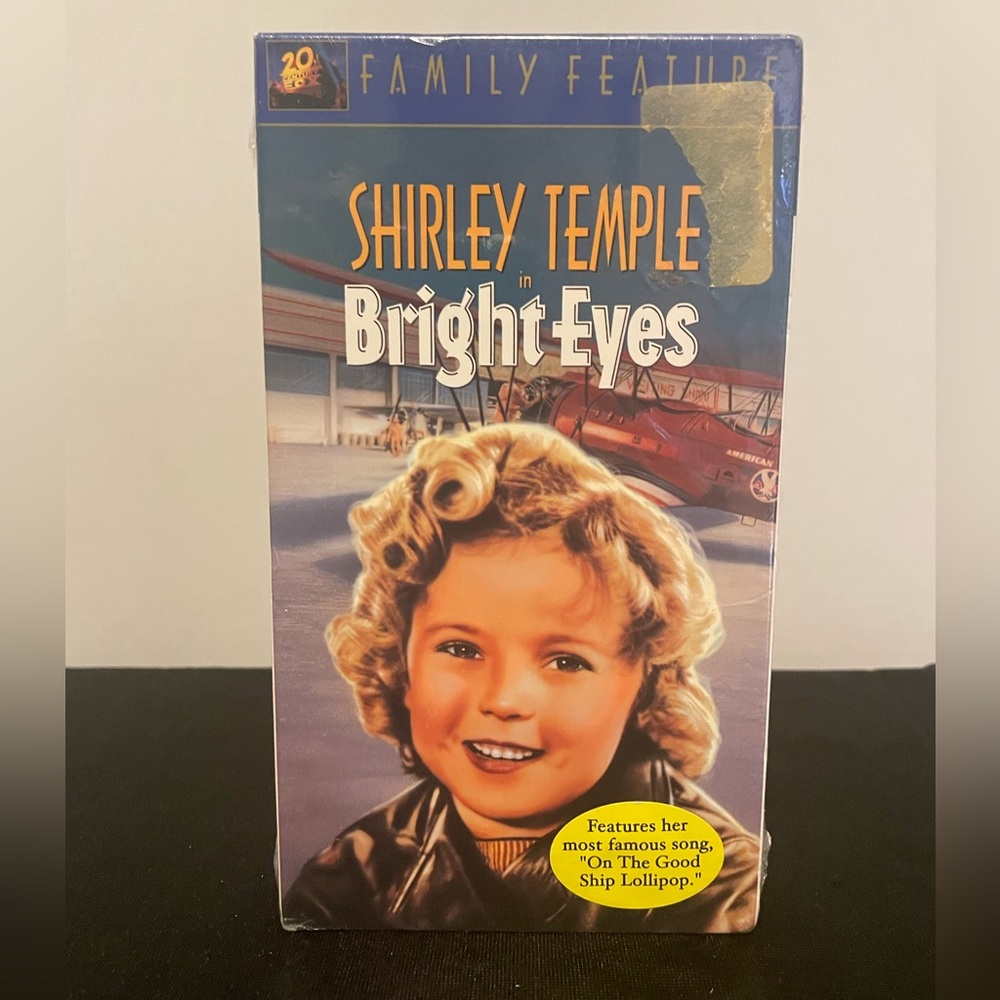 Shirley Temple in Bright Eyes VHS Dunn Darwell Good Ship Lollipop NEW NIP NIB